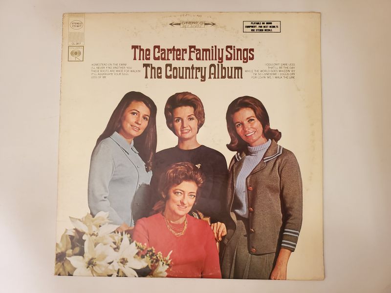 The Carter Family The Carter Family Sings The Country Album vinyl record